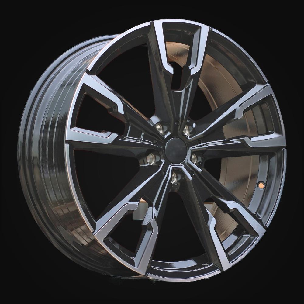 Wheel R19x8J  5X120  ET  46  72.6  YF5710  Black Polished (MB)  For BMW  (Z6)  (HYBRID FORGED)