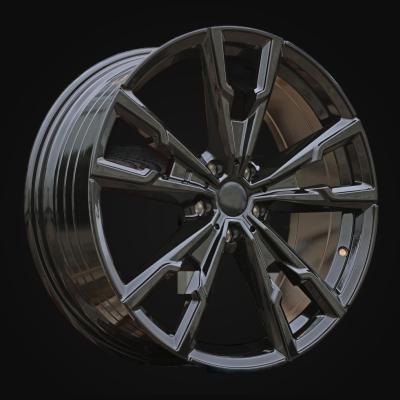 Wheel R19x8J  5X112  ET  46  66.6  YF5710  Black (BL)  For BMW  (K7)  (HYBRID FORGED (X1J; iX1J; X2J; iX2J; Series 1(F40) 2(F44))