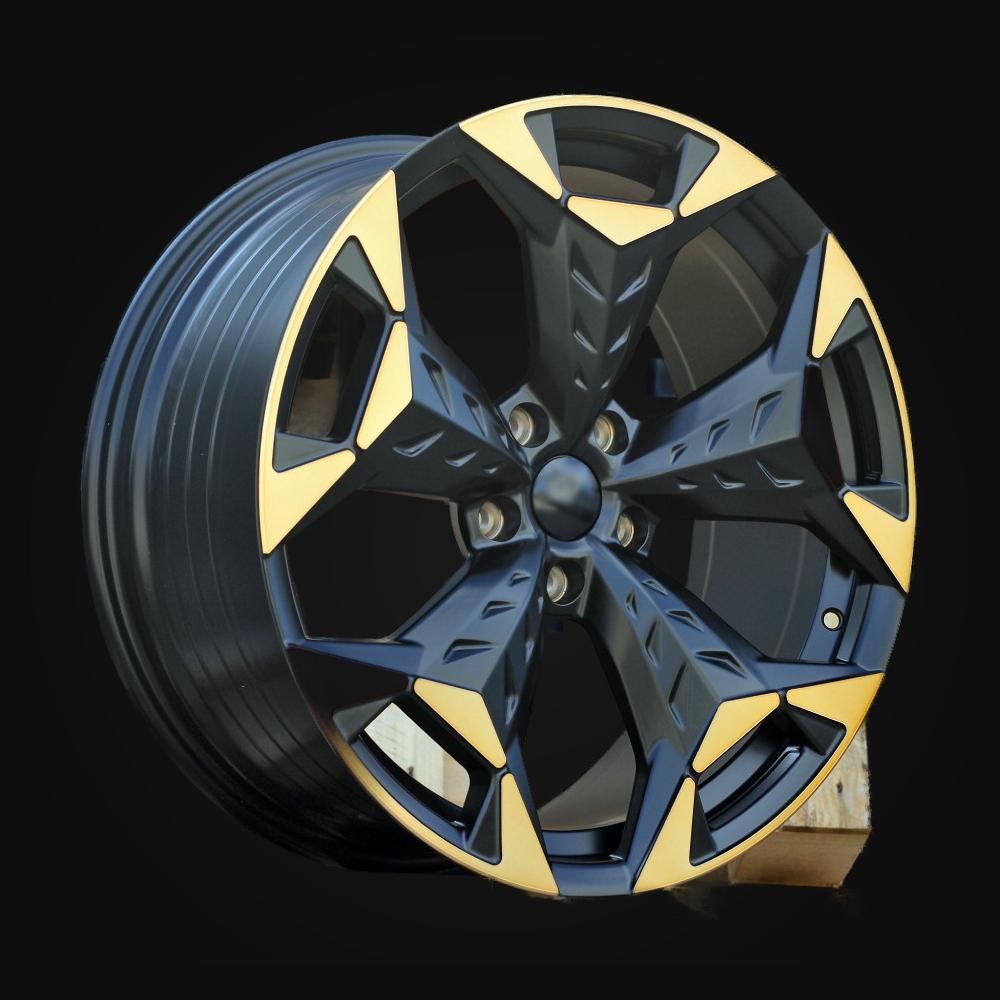 Wheel R18x8J  5X112  ET  38  57.1  YF5717  Black Polished Half Matt Cooper (MBHMC)  For CUPRA  (P1)  (HYBRID FORGED)
