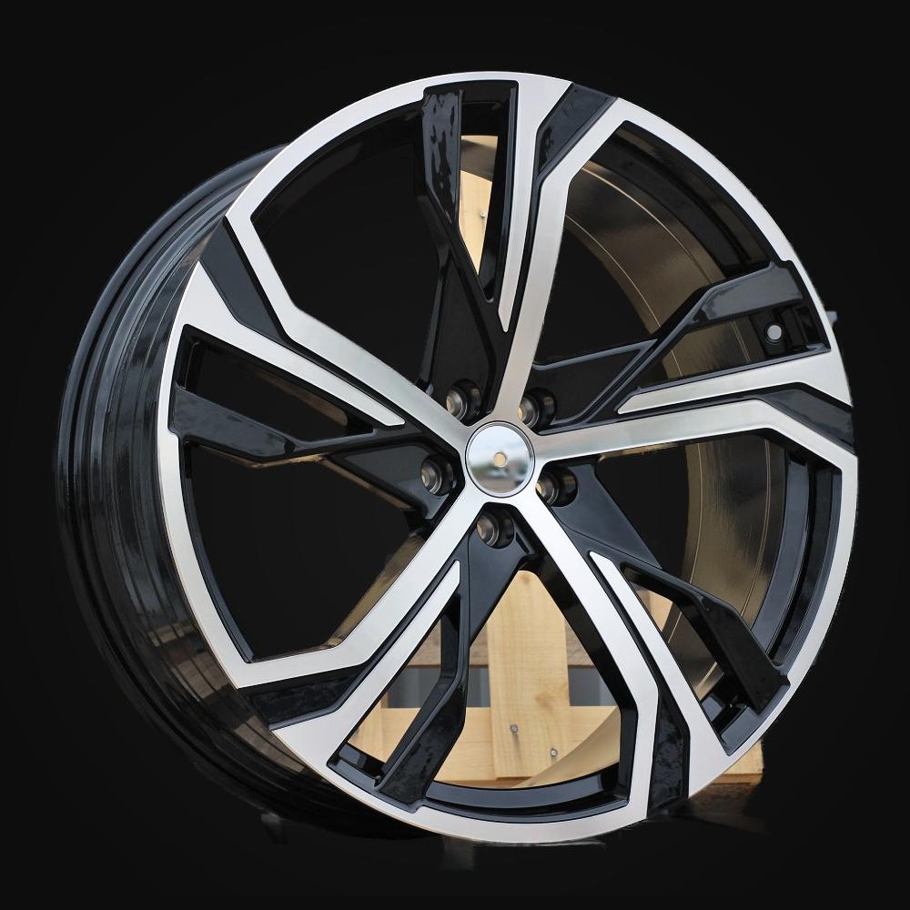 Wheel R22x9J  5X108  ET  38.5  63.3  YF5753  Black Polished (MB)  For VOLVO  (Z5)  (HYBRID FORGED)