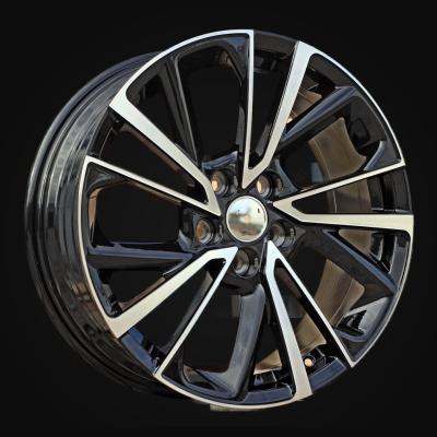 Wheel R18x7J  5X114.3  ET  35  60.1  YF5758  Black Polished (MB)  For TOYOT  (Z5)  (HYBRID FORGED)