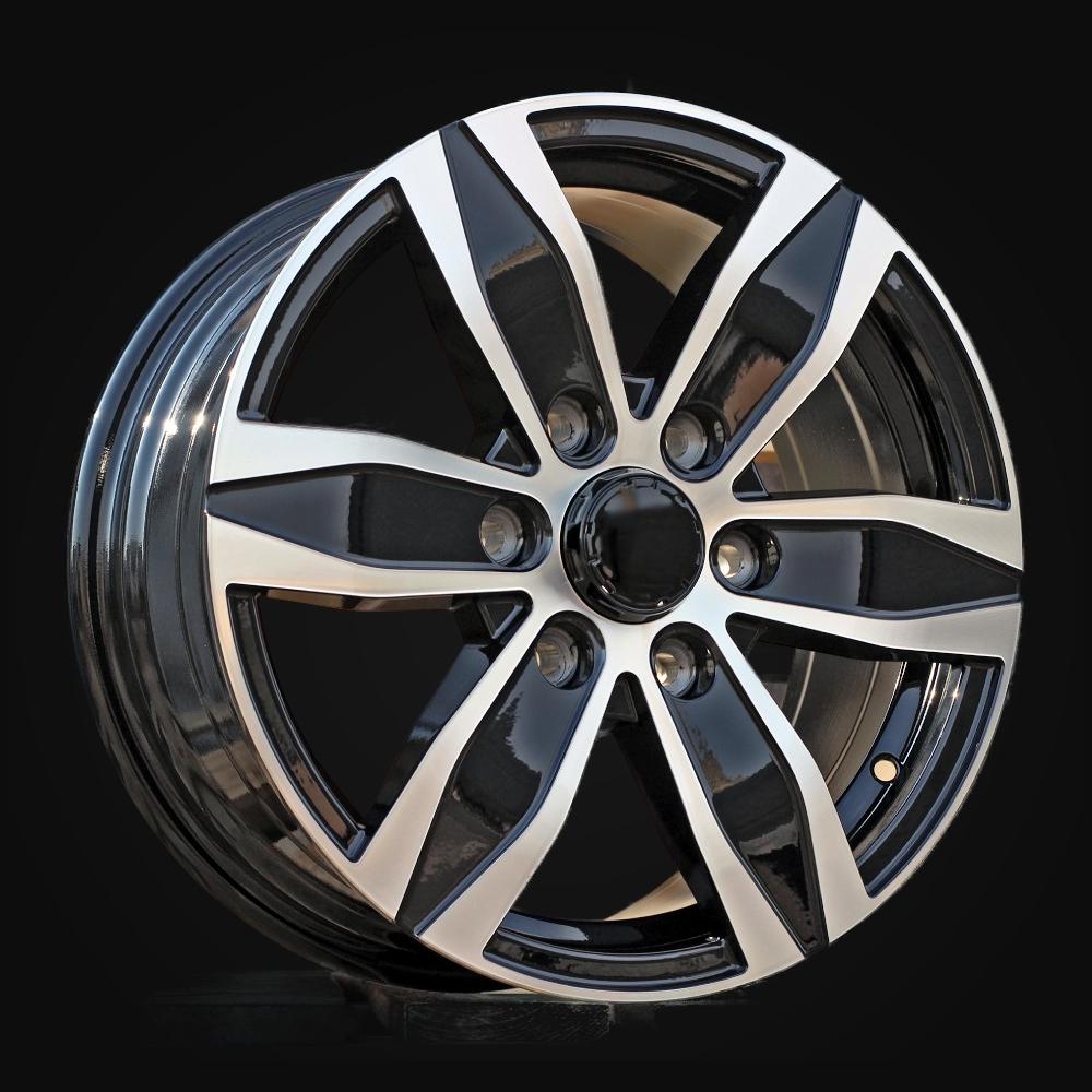 Wheel R16x7J  6X130  ET  50  84.1  YF6153  Black Polished (MB)  For MER  (M)  (HYBRID FORGED (max 1200kg))