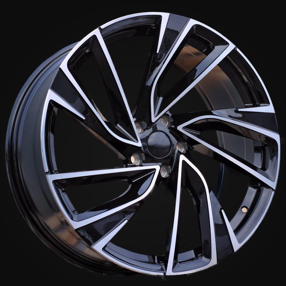 Wheel R18x8J  5X112  ET  45  57.1  B5772  Black Polished (MB)  For VW  (K4+K2)