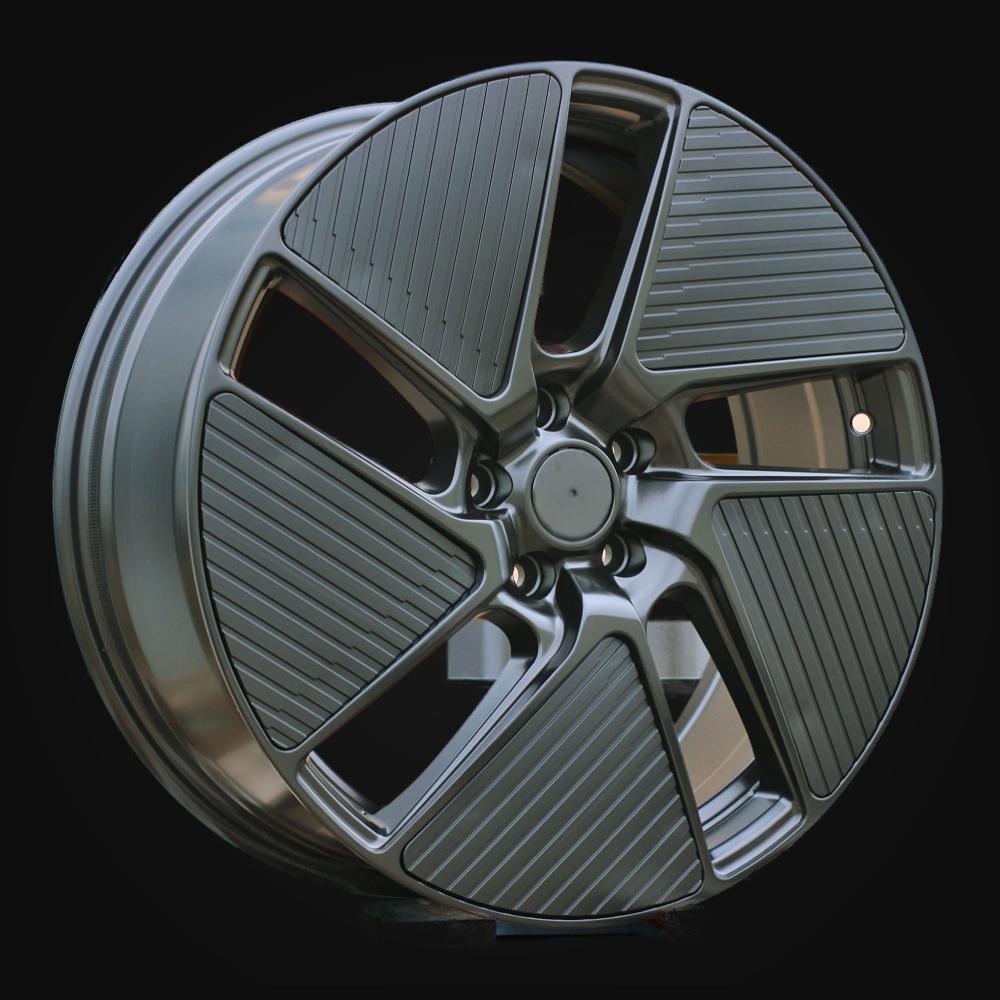 Wheel R19x7.5J  5X108  ET  45  65.1  3S1259  Black Half Matt (BLHM)  For PEUG  (P)  (HYBRID FORGED)