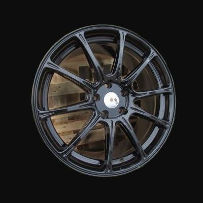 Felge R19x9.5J  5X114.3  ET  45  67.1  3S147  Black (BL)  For RACIN  (K3)  (Rear+Front Style Japan Racing Hybrid Forged)