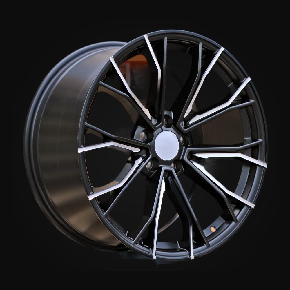 Wheel R19x9.5J  5X112  ET  38  66.56  A5385  (XFE290)  Black Half Matt (BLHM)  For BMW  (P2)  (Rear+Front)