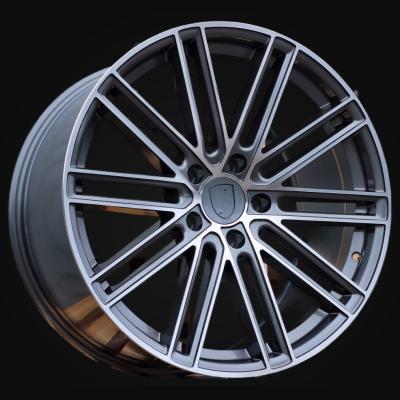 Wheel R21x11.5J  5X130  ET  60  71.6  B1271  Grey Polished (MG)  For PORCH  (P)  (Rear+Front)