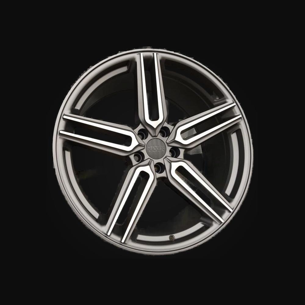 Wheel R20x10J  5X112  ET  38  66.5  B1382  (HX015)  Grey Polished Half Matt (MGHM)  For HAXER  (K7)  ((AKC 110 Eur) Rear+Front)