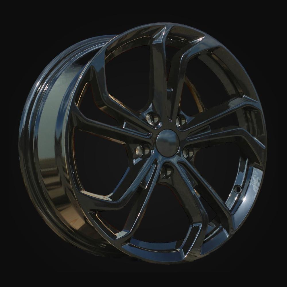 Wheel R17x7J  5X112  ET  45  57.1  B1525  (IN5426)  Black (BL)  For VW  (Z7)  ((AKC 85 Eur))