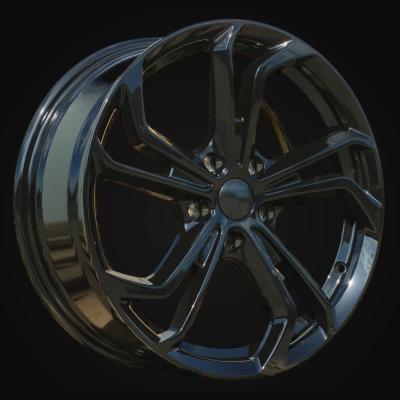 Wheel R17x7J  5X112  ET  45  57.1  B1525  (IN5426)  Black (BL)  For VW  (Z7)  ((AKC 85 Eur))