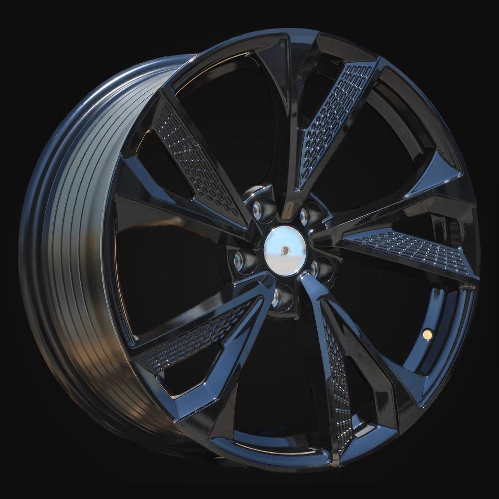 Wheel R18x8J  5X112  ET  40  66.5  B1566  (IND5456)  Black (BL)  For AUD  (Z5)