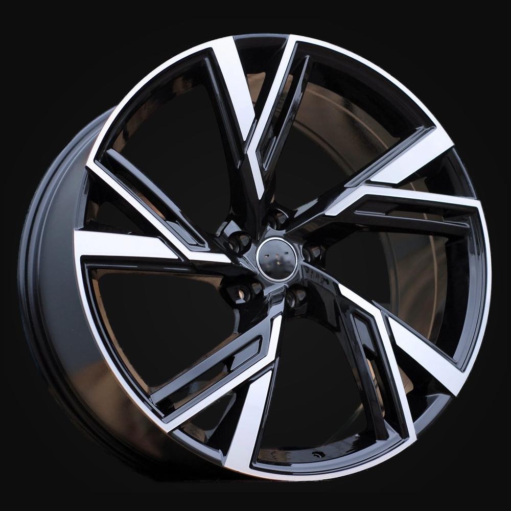 Wheel R19x8.5J  5X112  ET  30  66.5  B1571  Black Polished (MB)  For AUD  (P+Z4+Z1)