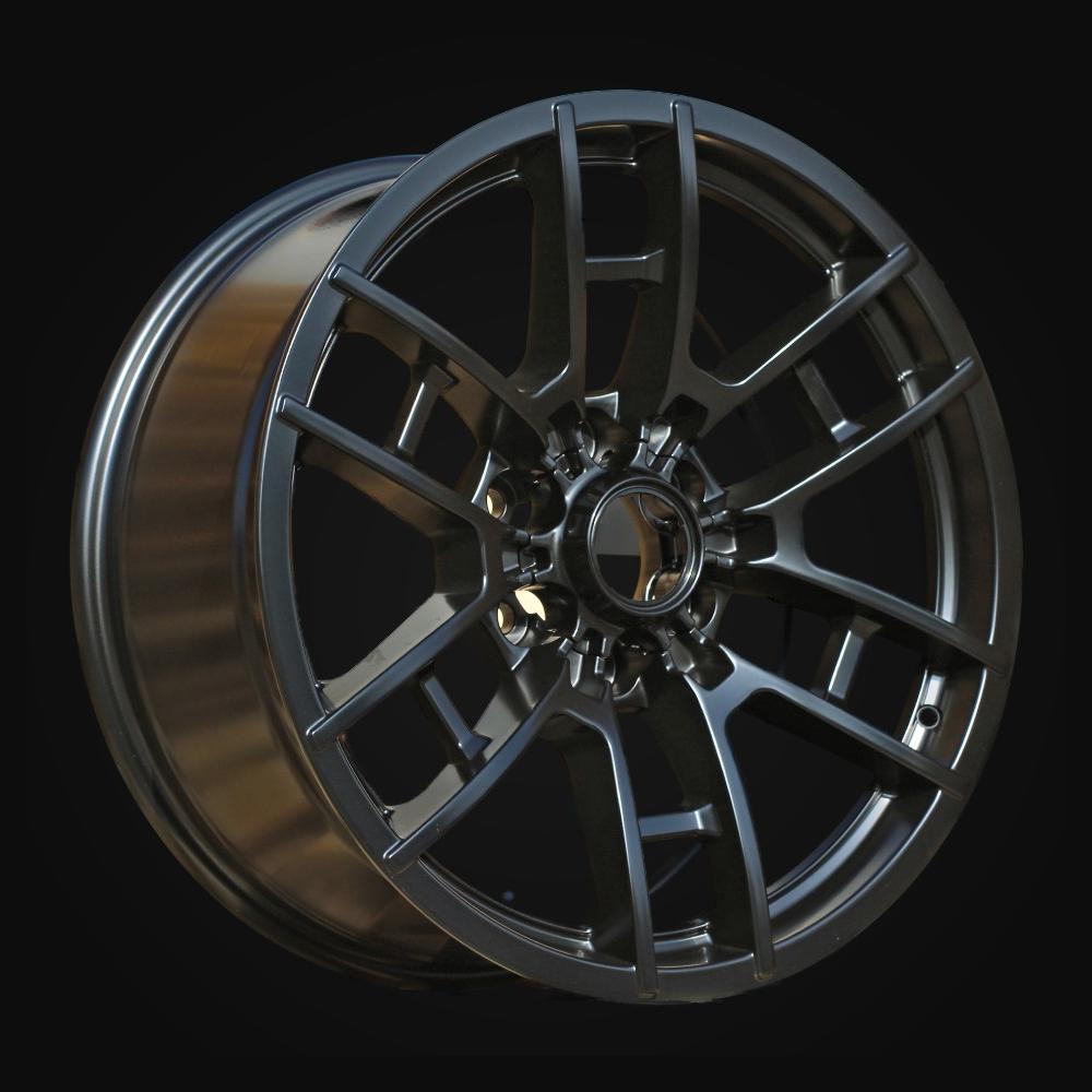 Wheel R20x9J  6X139.7  ET  15  106.1  B1605  Satin Black (SB)  For TOYOT  (K3)