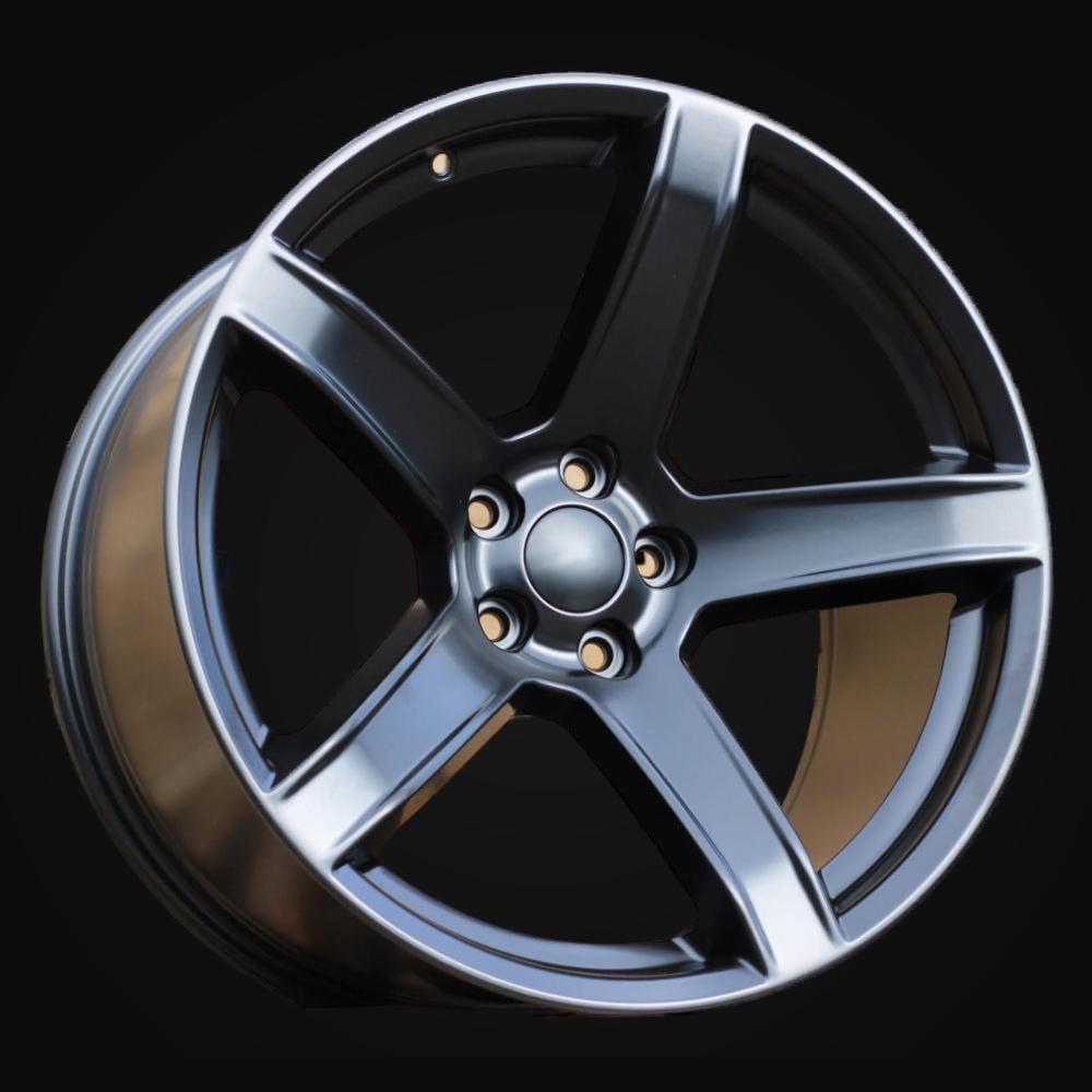 Wheel R20x10.5J  5X115  ET  22  71.5  B1671  Black Half Matt (BLHM)  For DODGE  (Z1)  (Rear+Front)