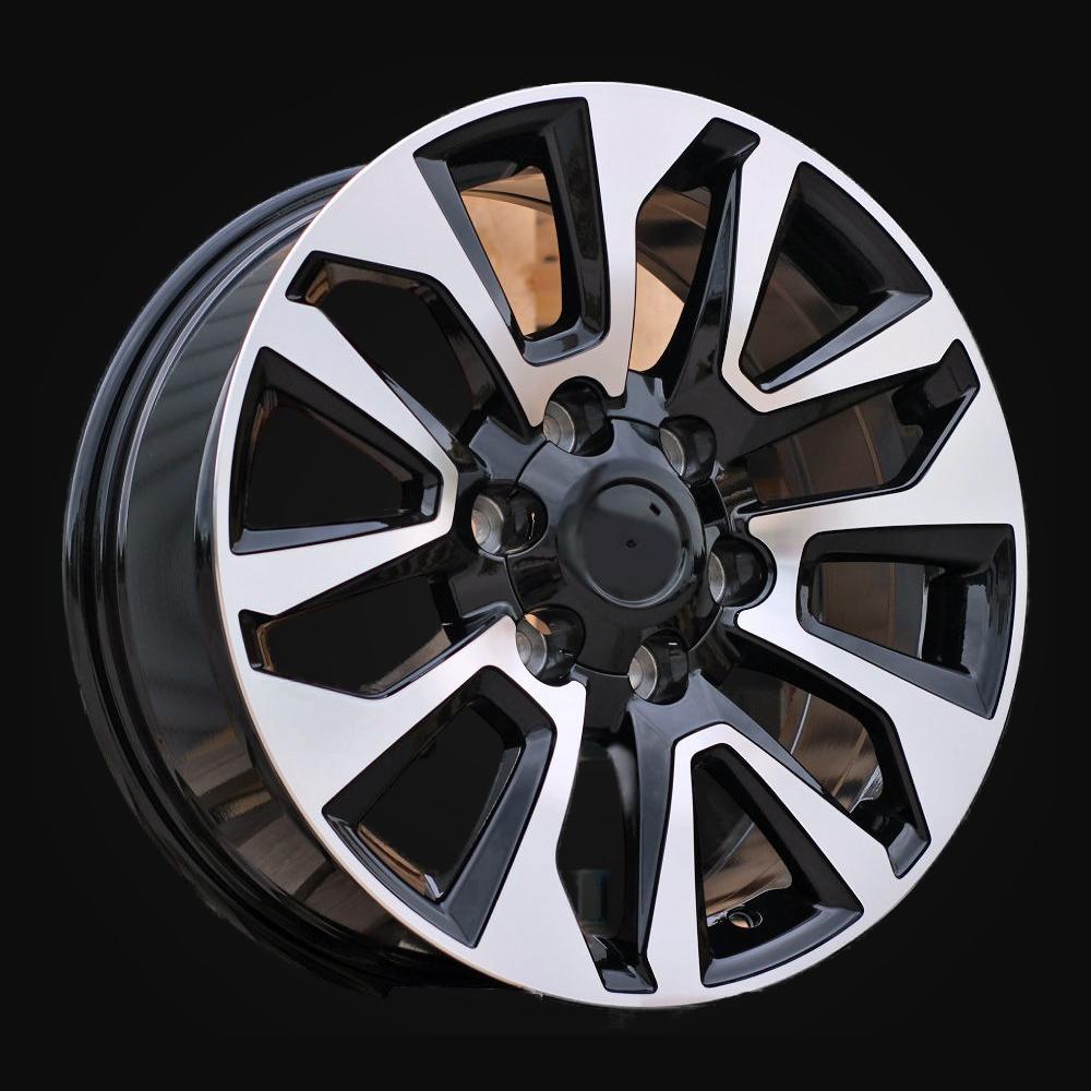 Wheel R20x8.5J  6X139.7  ET  25  106.1  B1743  Black Polished (MB)  For TOYOT  (Z1)  (4x4J for TOYOTA)