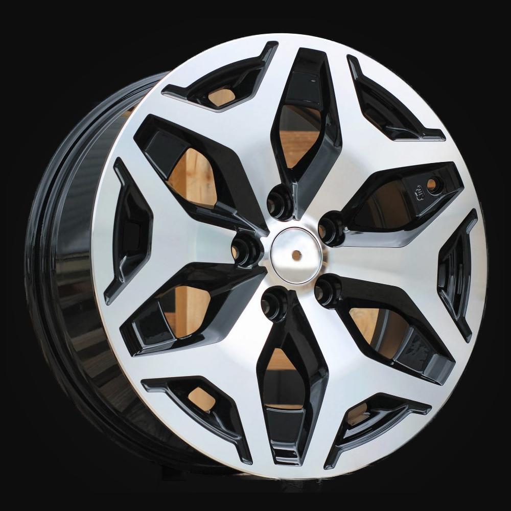 Wheel R17x7J  5X114.3  ET  48  56.1  B2042  Black Polished (MB)  For SUBAR  (R+Z2)