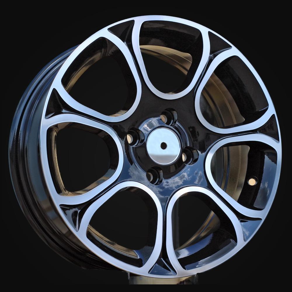 Wheel R15x6J  4X98  ET  35  58.1  B5164  Black Polished (MB)  For FIAT  (K4)