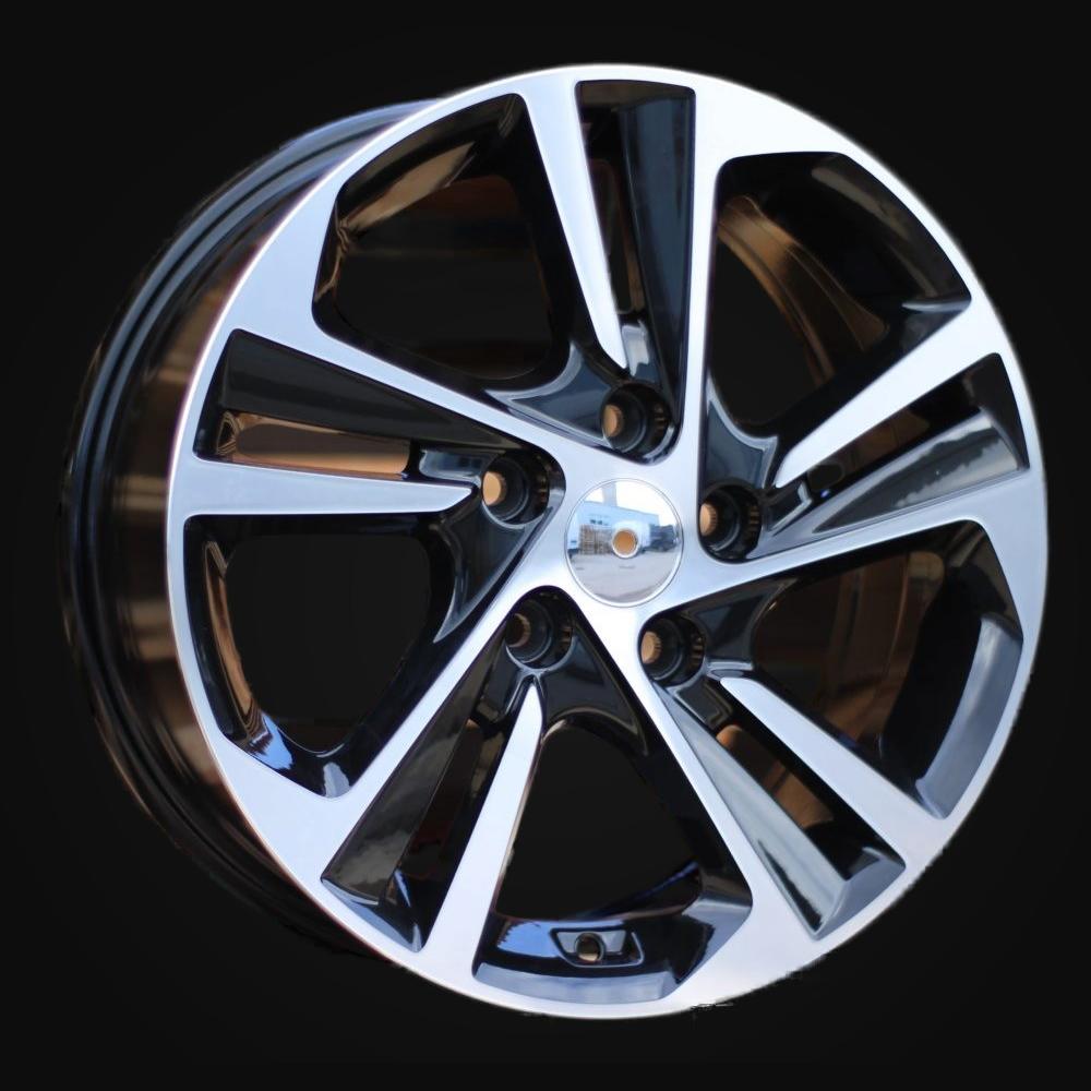 Wheel R16x6.5J  5X114.3  ET  45  67.1  B5210  (A5473)  Black Polished (MB)  For HYUND  (L2)