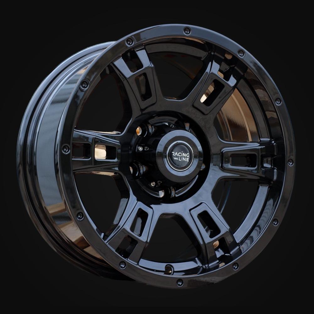 Wheel R15x7J  5X114.3  ET  0  83.1  B5317  Black (BL)  For 4X4  (P)