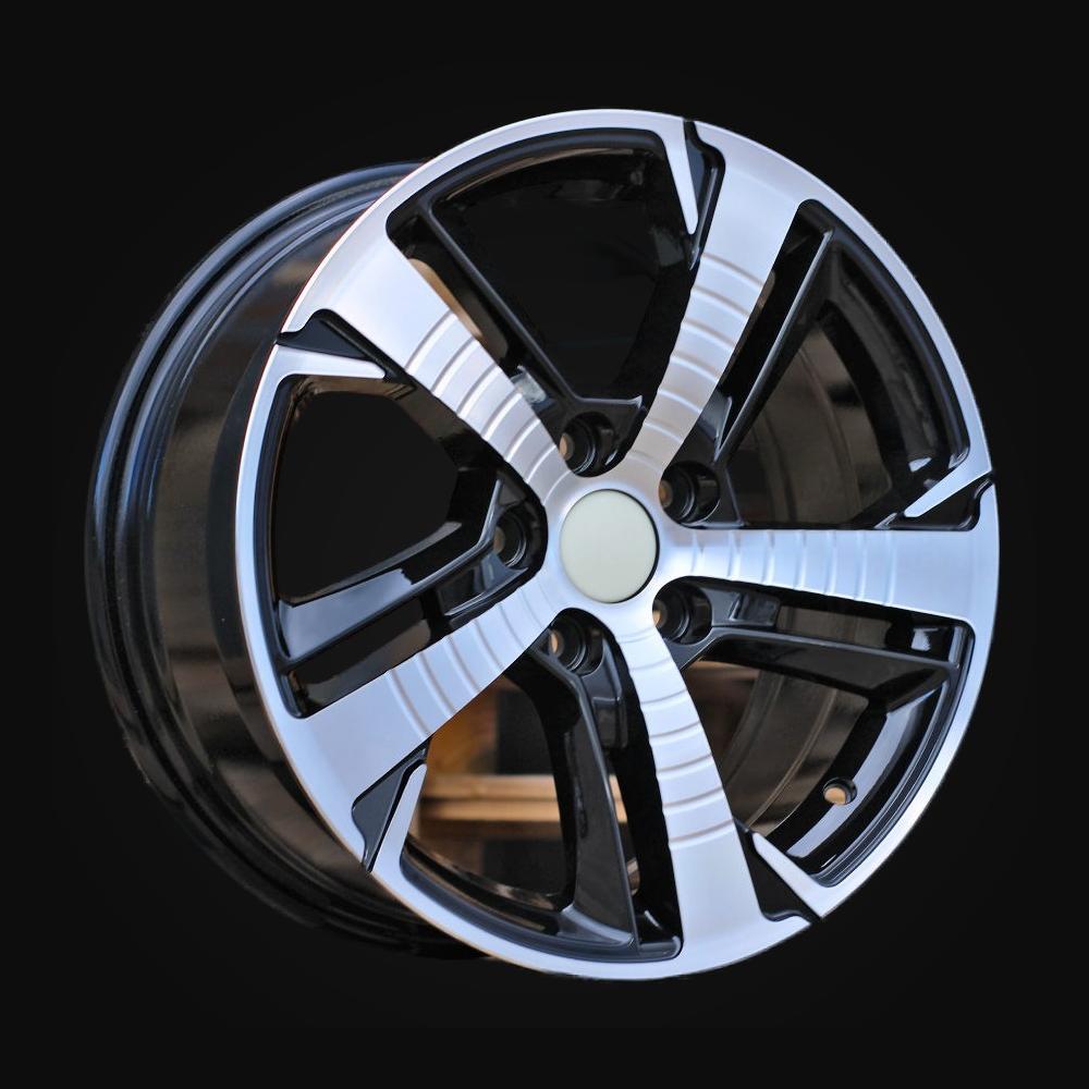 Wheel R16x7J  4X108  ET  25  65.1  B5514  Black Polished (MB)  For PEUG  (L4+L2)