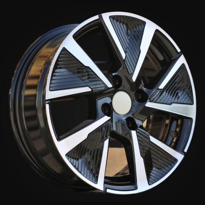 Wheel R16x6.5J  4X108  ET  32  65.1  B5906F  Black Polished (MB)  For PEUG  (L5)  (Full Spokes)