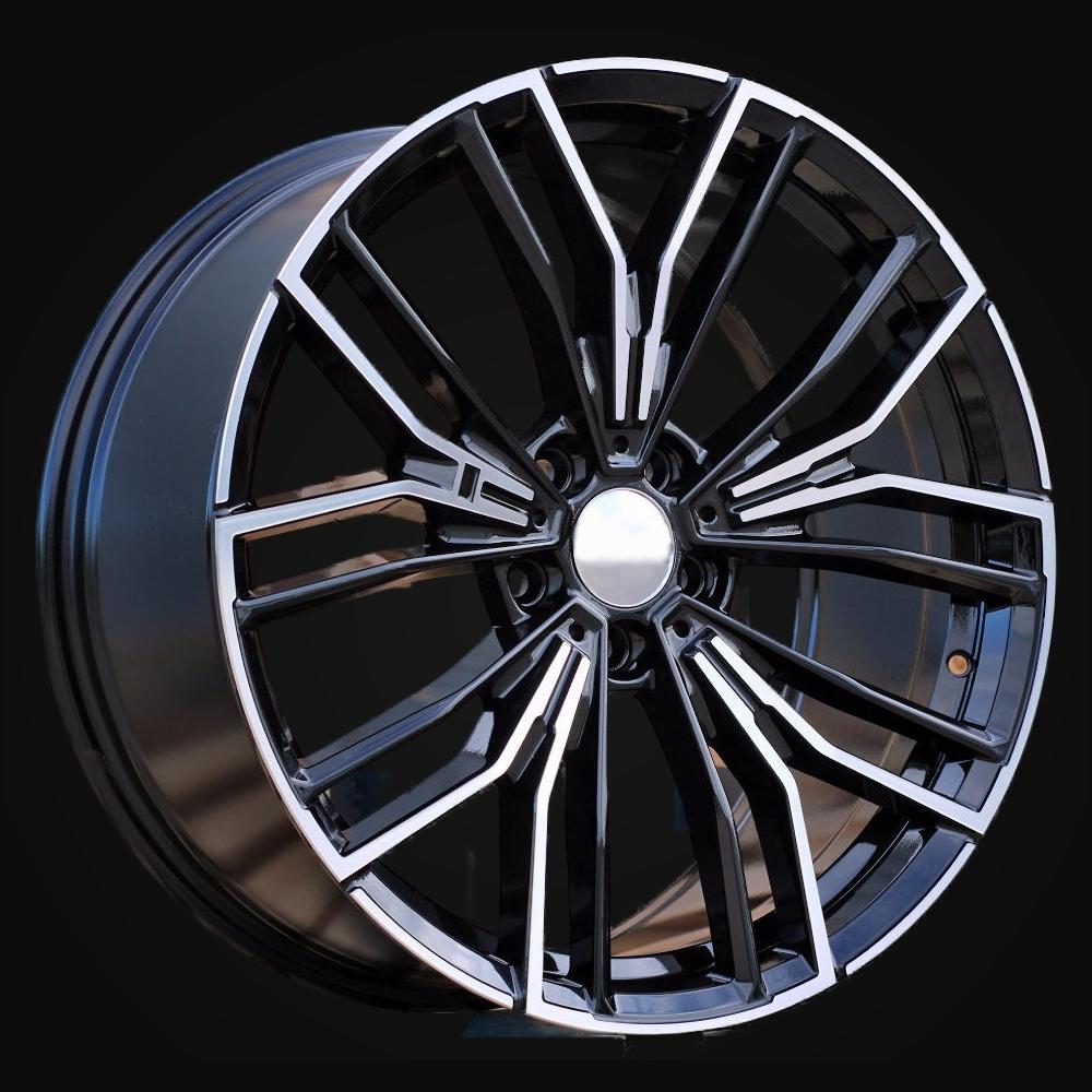 Wheel R20x8J  5X112  ET  30  66.6  B5964  Black Polished (MB)  For BMW  (P)  (New Model BMW 5 (Rear+Front))