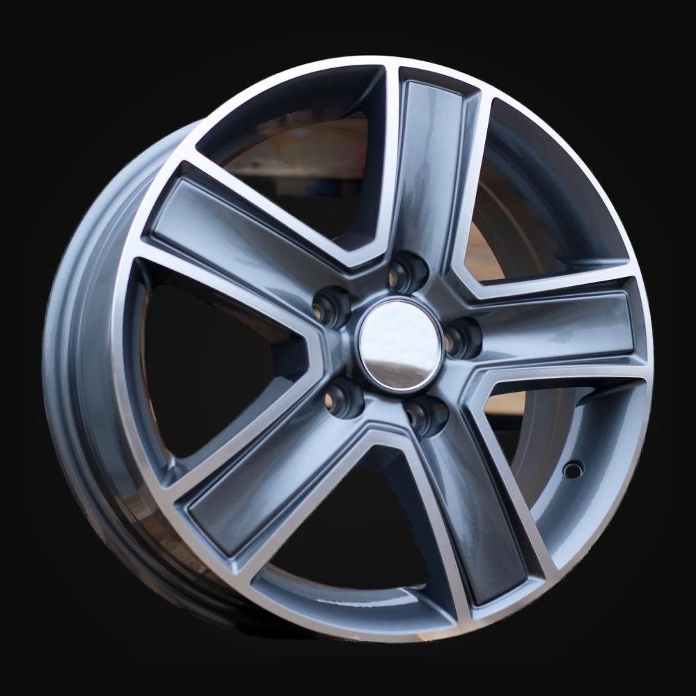 Wheel R16x6.5J  5X120  ET  45  65.1  BK473  Grey Polished (MG)  For VW  (L5)  (4x4J (max 1250kg))