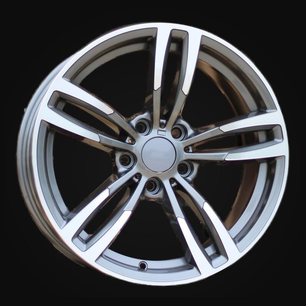 Wheel R17x8J  5X120  ET  34  72.6  BK855  Grey Polished (MG)  For BMW  (P2)