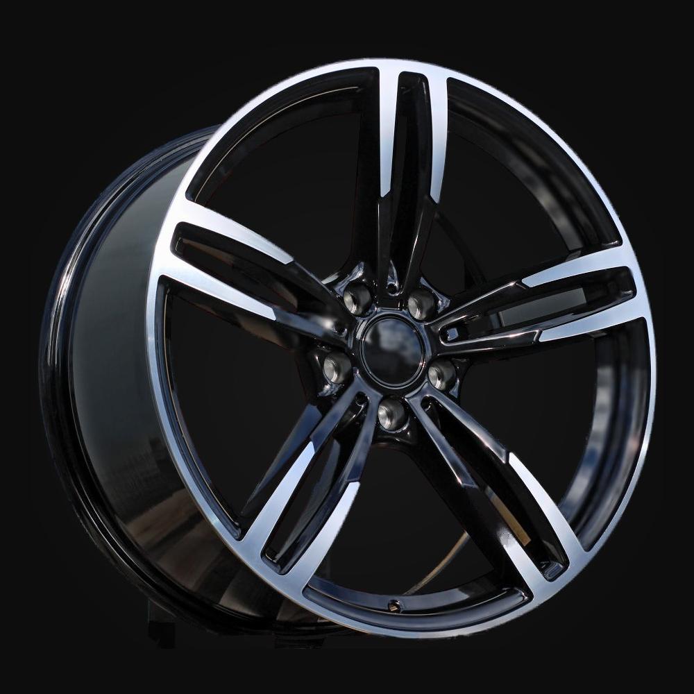 Wheel R17x8J  5X120  ET  34  72.6  BK855  Black Polished (MB)  For BMW  (L3+K2)