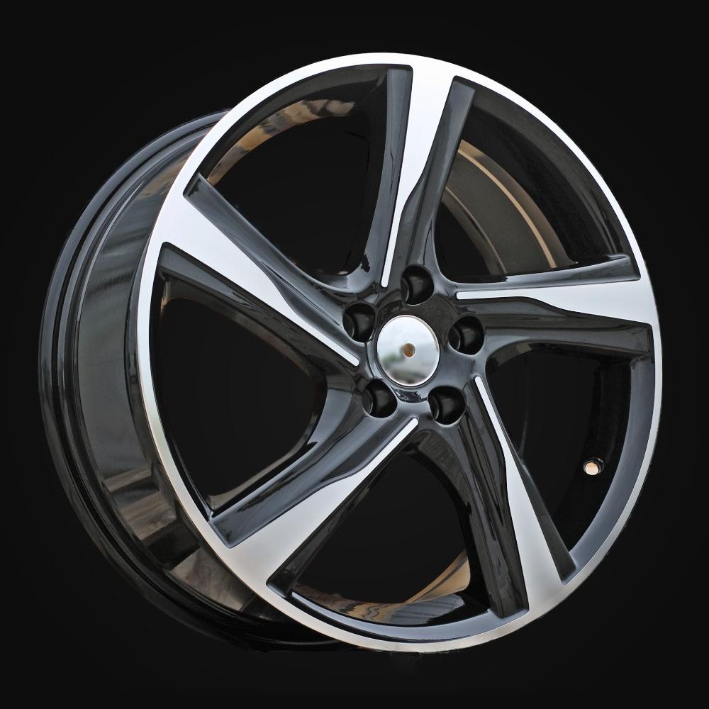 Wheel R18x7.5J  5X108  ET  49  63.3  BY115  Black Polished (MB)  For VOLVO  (Z1)