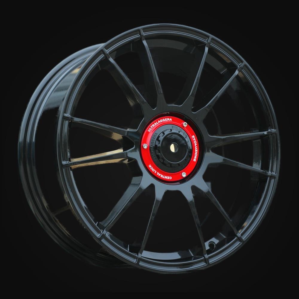 Wheel R18x8J  10X108/114.3  ET  40  67.1  F8713  Black (BL)  For RACIN  (Z7)  (HYBRID FORGED OZ Style)