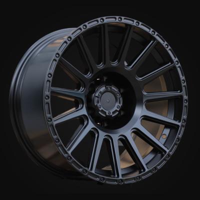 Wheel R17x9J  5X114.3  ET  0  73.1  FBX026  Black Matt (BM)  For 4X4  (K7)  (HYBRID FORGED)