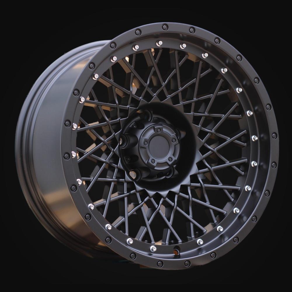 Wheel R17x9J  5X127  ET  M10  71.5  FBX085  Black Matt (BM)  For 4X4  (K3)  (HYBRID FORGED)