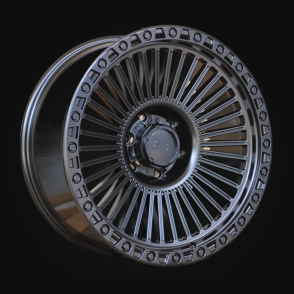 Wheel R20x9J  6X139.7  ET  0  110.1  FBX086  Black Matt (BM)  For 4X4  (K3)  (HYBRID FORGED)