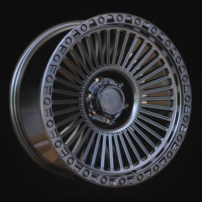 Wheel R20x9J  6X139.7  ET  0  110.1  FBX086  Black Matt (BM)  For 4X4  (K3)  (HYBRID FORGED)