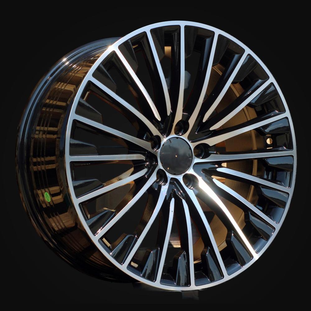 Wheel R19x9.5J  5X112  ET  45  66.6  FBX132  Black Polished (MB)  For MER  (Z5)  (HYBRID FORGED Rear+Front)