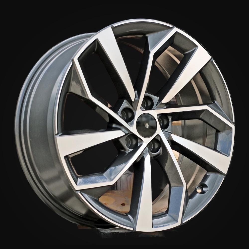 Wheel R19x8J  5X112  ET  39  66.5  FBX507  Grey Polished (MG)  For AUD  (P2)  (HYBRID FORGED)