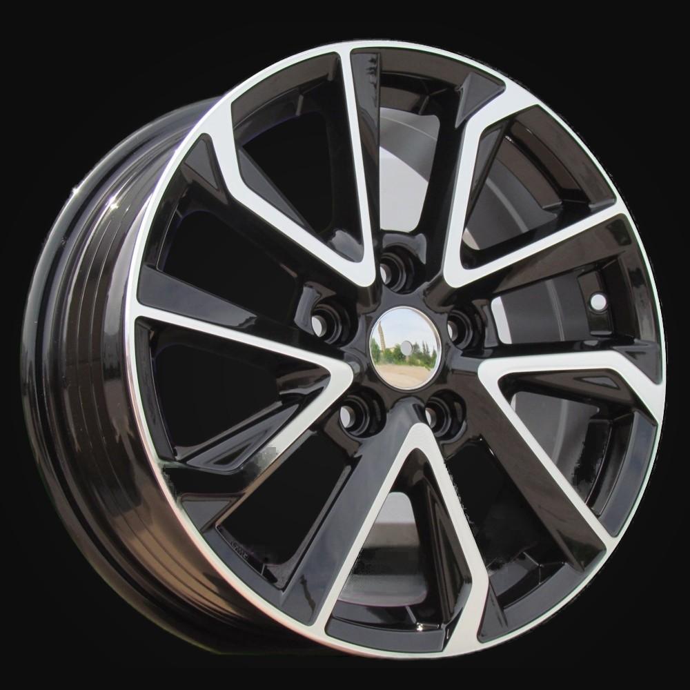 Wheel R16x7J  5X114.3  ET  40  60.1  FE177  (BY2038)  Black Polished (MB)  For TOYOT  (Z3)