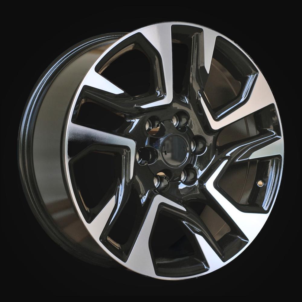 Wheel R18x7.5J  6X139.7  ET  25  106.1  H957F  Black Polished (MB)  For 4X4  (K7)  (HYBRID FORGED)
