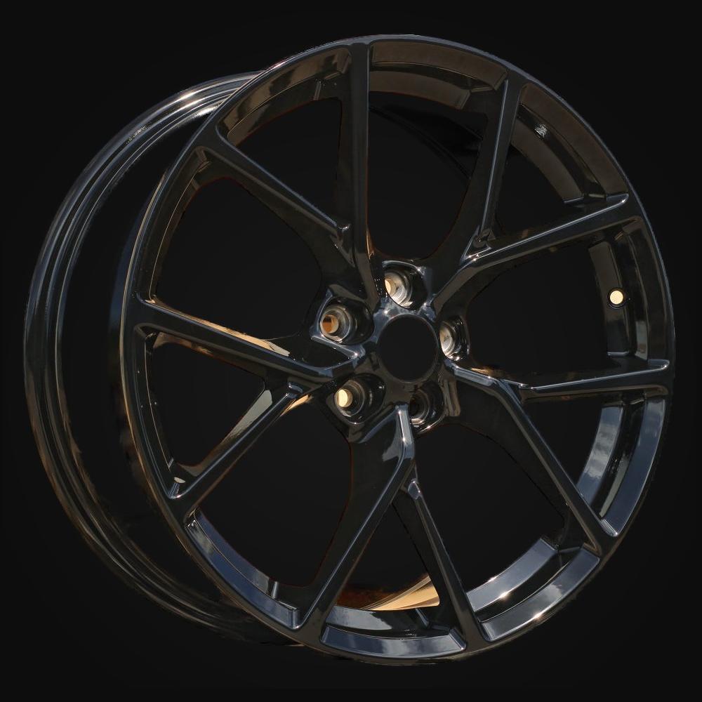 Ratlankis R19x8J  5X108  ET  45  63.3  I5602  Black (BL)  For FORD  (K7)