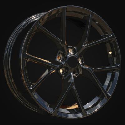 Ratlankis R19x8J  5X108  ET  45  63.3  I5602  Black (BL)  For FORD  (K7)
