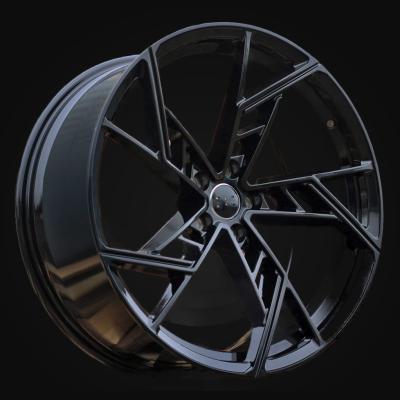 Ratlankis R18x8J  5X112  ET  35  66.5  I5611  Black (BL)  For AUD  (K7)  (New ABT Style)