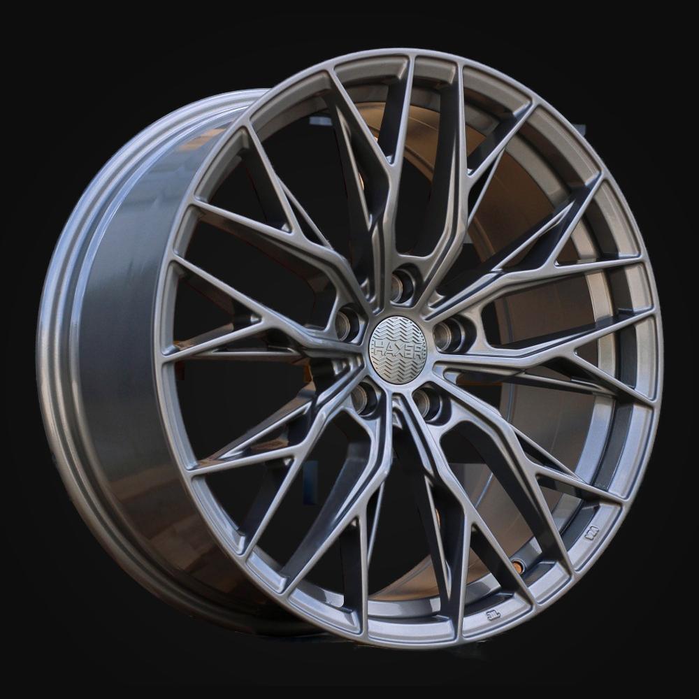 Wheel R19x8.5J  5X112  ET  40  66.5  HX042  (IN0387)  Gun Metal (GM)  For HAXER  (P1+K7)