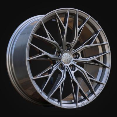 Wheel R19x8.5J  5X112  ET  40  66.5  HX042  (IN0387)  Gun Metal (GM)  For HAXER  (P1+K7)
