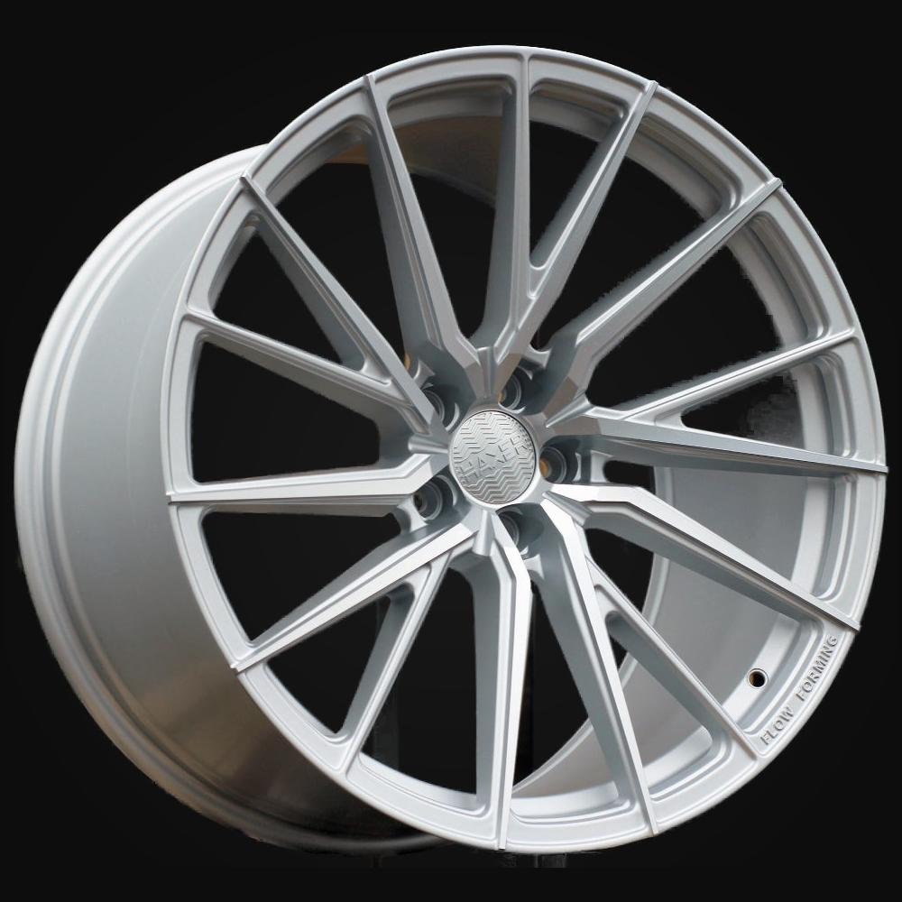 Wheel R20x8.5J  5X112  ET  35  66.5  HX06F  Polished Silver Half Matt (MSHM)  For HAXER  (K2+K4)  (HYBRID FORGED (Front+Rear))
