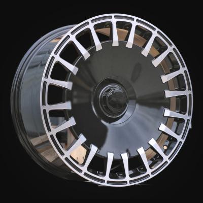 Wheel R19x9.5J  5X112  ET  43.5  66.6  I0343  (3S189)  Black Polished (MB)  For MER  (K4)  (HYBRID FORGED Brabus Style Rear+Front)