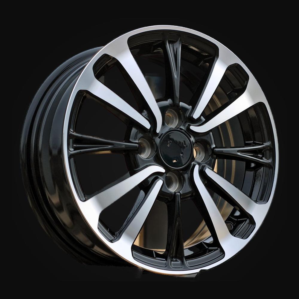 Wheel R14x5.5J  4X100  ET  40  54.1  I0360  Black Polished (MB)  For TOYOT  (K7)