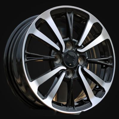 Wheel R14x5.5J  4X100  ET  40  54.1  I0360  Black Polished (MB)  For TOYOT  (K7)
