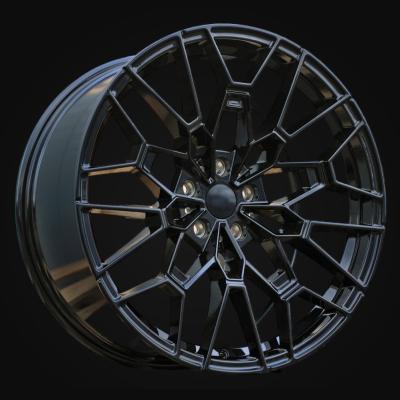 Wheel R18x8.5J  5X120  ET  33  72.6  I0384  (YF0384)  Black (BL)  For BMW  (K8)  (HYBRID FORGED)