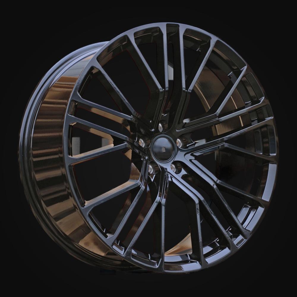 Wheel R20x9J  5X112  ET  20  66.5  I0410  (HF5195)  Black (BL)  For AUD  (Z6)  (HYBRID FORGED)